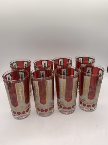 Set bicchieri cera vetro - set, 8