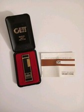 Accendino d'epoca dorato Con