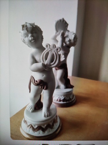 Angioletti vintage capodimonte - angioletti,