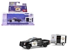 Rimorchio Chevrolet Silverado 2023 - California Highway POLICE *** Greenlight 1:64