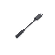 DELL Adattatore Per Cuffie USB-C  Type-c Cavo Jack da 3,5mm Nero