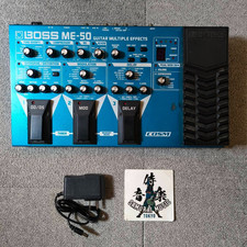 BOSS ME-50 Pedale per chitarra effetti multi-effetto Unit Pedal con cavo di a...