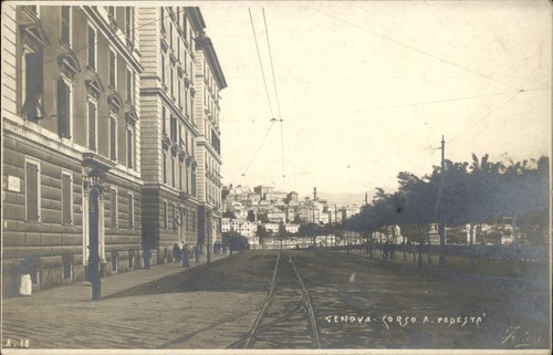 Genova scena strada neer - strada, j