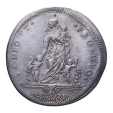 TESTONE 1700 - 1721 RR CLEMENTE XI STATO PONTIFICIO