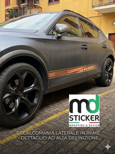 Adesivo sticker fascia - adesivo, (rame)