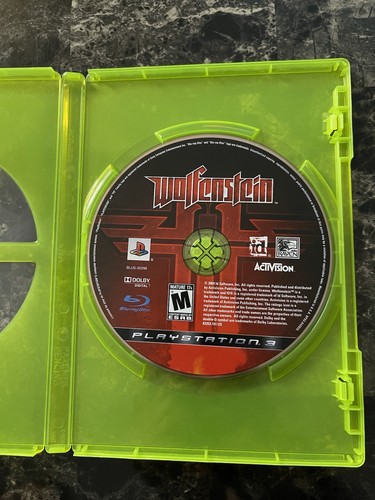 Wolfenstein ps3 game - wolfenstein, game,