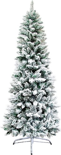Albero natale innevato - albero,