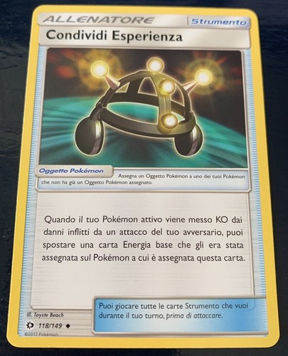Carta pokemon sole luna ita - carta,