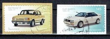 GERMANIA 2018 AUTO TEDESCHE CLASSICHE 2 VAL. ADESIVO Cat.U.3210-11