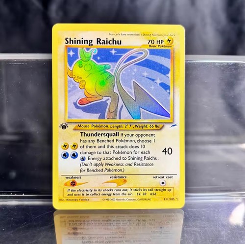 Shining raichu neo destiny - raichu,