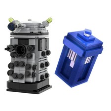 Tardis & Dalek blocchi da
