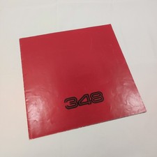 FERRARI 348 brochure originale n°. 575/89 - Maggio 1990 - discreta