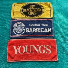 Beer Bar Towels 3 Cotton Mats