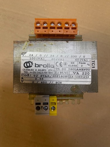 Trasformatore monofase brollo - trasformatore,
