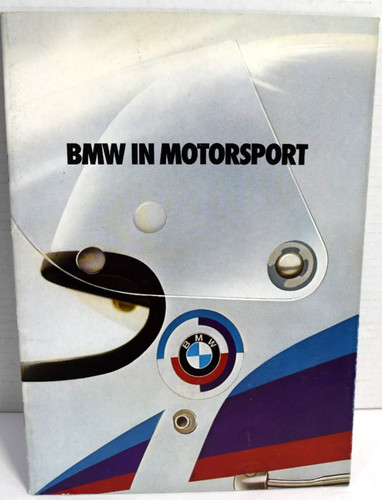 Bmw motorsport racing - racing, brochure