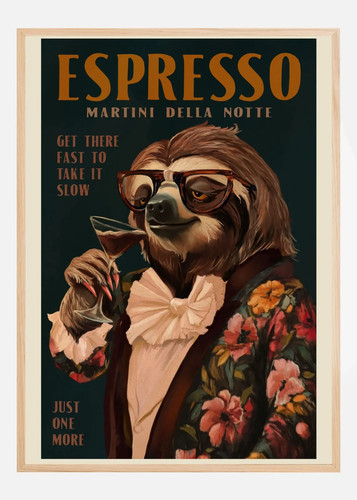 Poster art decò espresso - poster,
