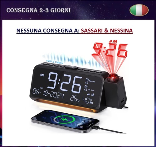 Sveglia con proiettore - con, da