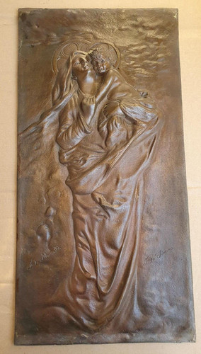 Scultura bronzo mater - in, "mater