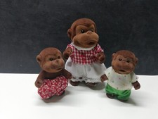 SYLVANIAN FOREST FAMILIES GORILLA SIMBA SCIMMIE FAMILIE SCHIMPO BEAR FAMILY 