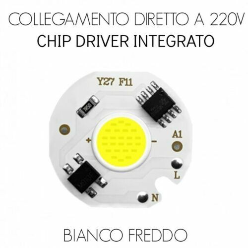 Chip led bianco - bianco, freddo