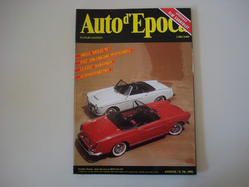 Auto epoca 1992 fiat - d'epoca,