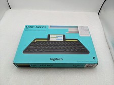 Logitech K480 Tastiera Bluetooth Multidispositivo NERA Telefono Tablet Computer
