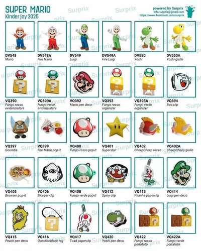 Super mario sorpresine - mario, a