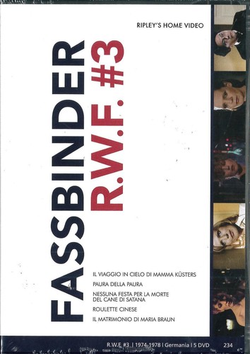 Dvd rainer werner fassbinder - dvd,