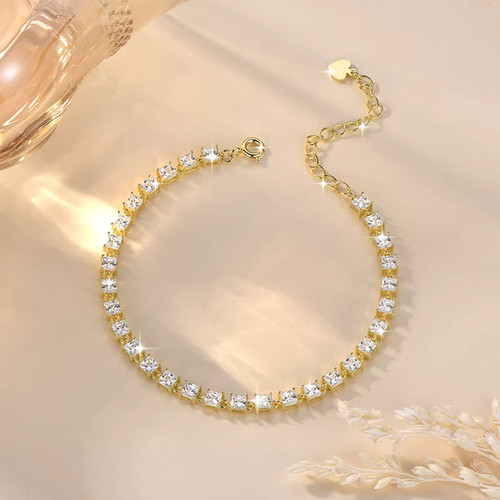 Bracciale regolabile zircone - regolabile,