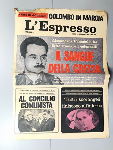 Espresso novembre 1968 - l'espresso, 24