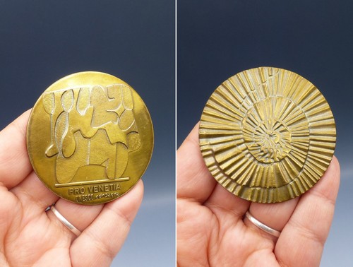 Médaille bronze unesco pro - médaille,