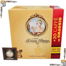 680 Non 600 Cialde Caffè Donna Regina Forte Napoletano Ese 44mm di Borbone carta