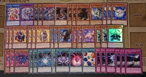 Deck bestia cristallo yugioh - deck,