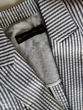 Giacca Donna Cotone A Righe ZARA Woman