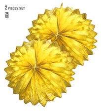 2 Lampioni color oro con portacandele