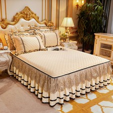 Gonna letto velluto pizzo - gonna,
