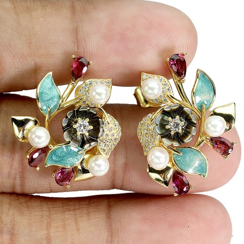 Orecchini argento 925 - in, fiore
