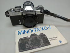 Minolta XD7 Silver fotocamera