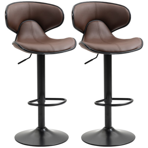 Sgabello bar marrone - da,