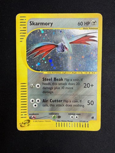 Pokemon skarmory 165 - skarmory, 27/165