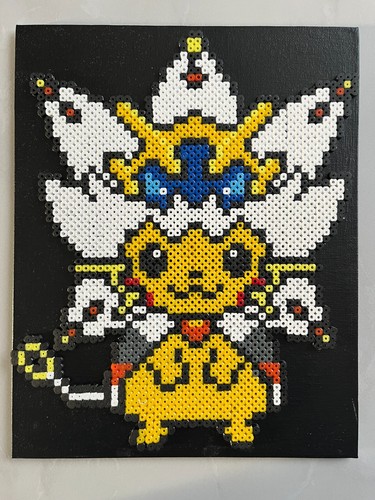 Pixel art perles a repasser - a,
