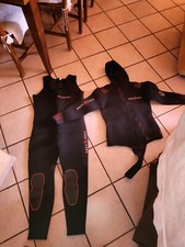 Muta 5mm aqualung walea 2 pezzi XL e fucile effesub 80 con doppio elastico