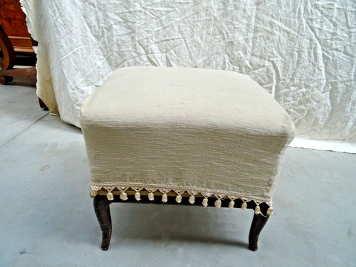 Sgabello mogano metà 1900 - in,