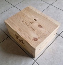 Scatola legno vino tre