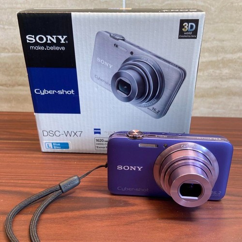 Fotocamera digitale blu sony - fotocamera,