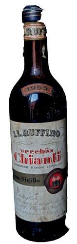 Bottiglia vino chianti - vino,