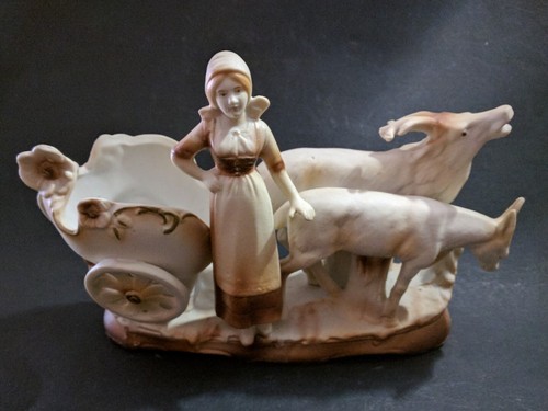 Vintage scultura biscuit - vintage, in
