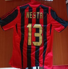 Maglia Milan 2004/05 Firmata Da Alessandro Nesta +COA