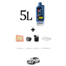 HOFFCAR Kit tagliando 4 FILTRI