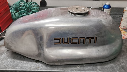 Aluminum tank ducati ss900 - aluminum,